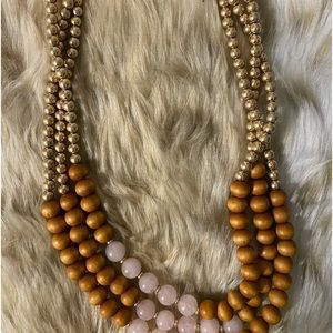 Wood/Acrylic Necklace